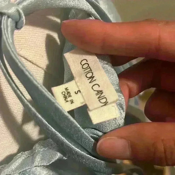 Satin  bodycon mini dress - Picture 4 of 4